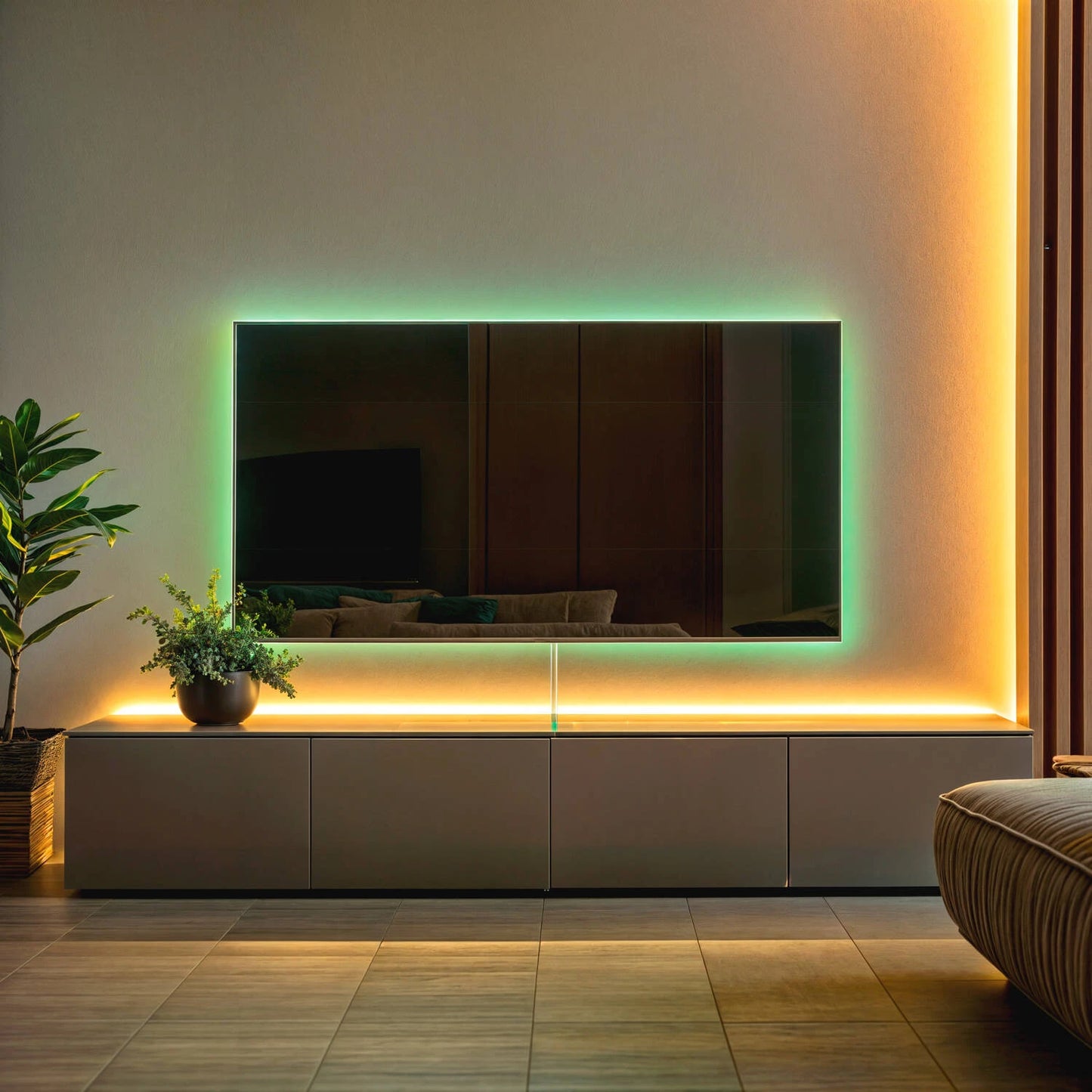 IGNIVEX TV Glow Strip – RGB USB LED Strip 2m (24 LED/m) + Afstandsbediening